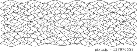 Dynamic abstract distorted grid pattern for creative design 137976558