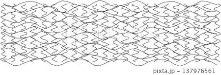 Abstract distorted grid pattern for design and art projects 137976561