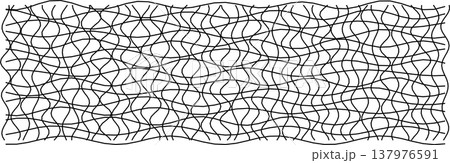 Abstract distorted grid pattern for modern design concepts 137976591