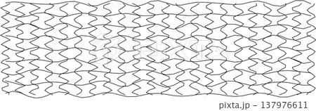 Abstract distorted grid pattern for creative design projects 137976611