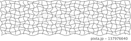 Abstract wavy grid pattern for creative design projects Abstract wavy grid pattern for creative design projects 137976640