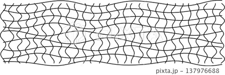 Abstract distorted grid pattern for creative background design Abstract distorted grid pattern for creative background design 137976688