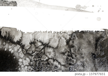 Black and white ink pencil background with abstract swirls and splatters creative monochrome 137977831