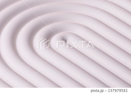 A beige background with a white podium for copy space items or cosmetics. A beige background A beige background with a white podium for copy space items or cosmetics. A beige background 137979581
