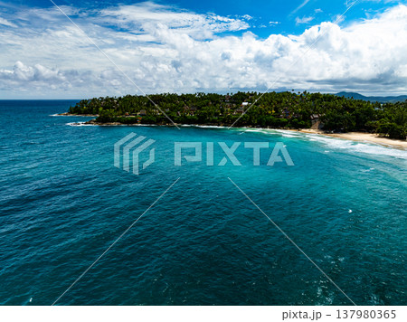 Bird eye view photo of waves and water surface texture sea sky background Beautiful nature Amazing view sea ocean background Bird eye view photo of waves and water surface texture sea sky background Beautiful nature Amazing view sea ocean background 137980365