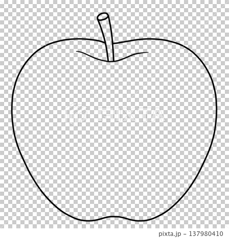 Various Fruit Line Drawings Various Fruit Line Drawings 137980410