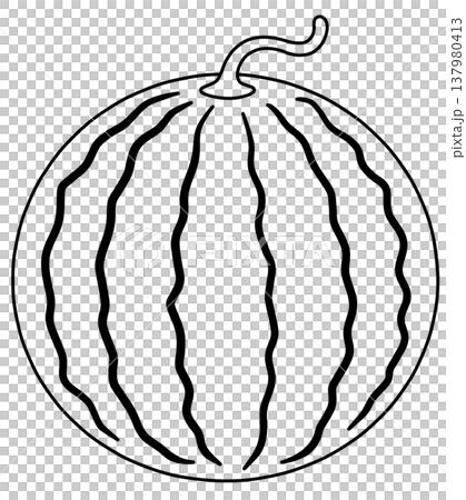 Various Fruit Line Drawings Various Fruit Line Drawings 137980413