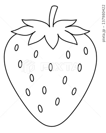 果物線画色々 果物線画色々 137980422