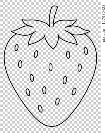 Various Fruit Line Drawings Various Fruit Line Drawings 137980422