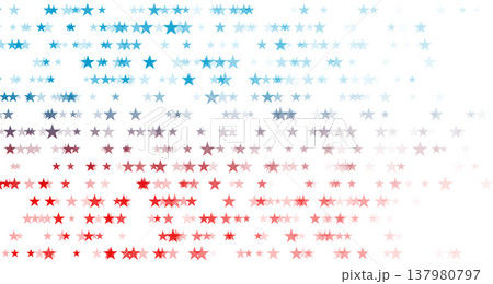 Blue and red small stars in American USA flag style abstract background Blue and red small stars in American USA flag style abstract background 137980797