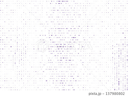 Violet small square dots abstract hi-tech background 137980802