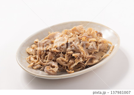 豚ガツ(内臓) 中華風 豚ガツ(内臓) 中華風 137981007