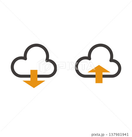 クラウドのアイコン クラウドのアイコン 137981941