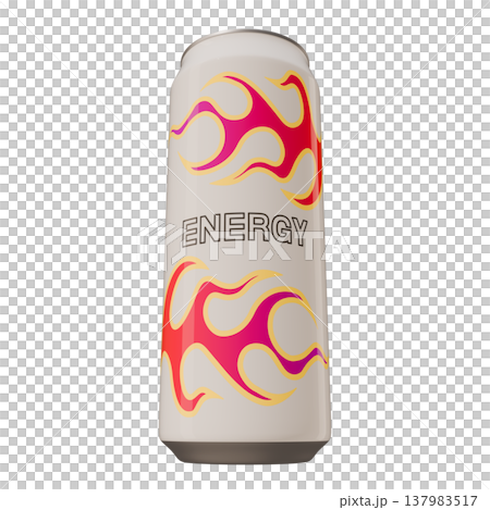 Illustration material of a soft drink: Energy drink (1_1) 137983517