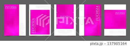 Fuchsia gradient. Dynamic pink color blend background for social media. Vector illustration Fuchsia gradient. Dynamic pink color blend background for social media. Vector illustration 137985164