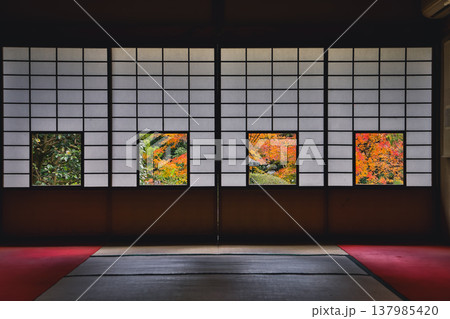 Atmospheric Lotus Room View at Unryu in Kyoto Nov 28 2025 Atmospheric Lotus Room View at Unryu in Kyoto Nov 28 2025 137985420