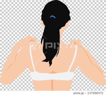 成功節食的女人的插圖 成功節食的女人的插圖 137986472