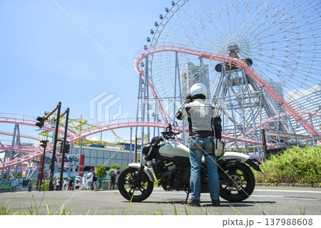 横浜ツーリング　横浜コスモワールド 137988608