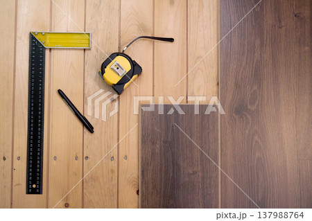 Essential Tools for Home Improvement and Woodworking: A Measuring Guide for Precision Projects 137988764