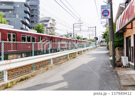 阪急六甲駅周辺の町並み (神戸市灘区) 阪急六甲駅周辺の町並み (神戸市灘区) 137989412