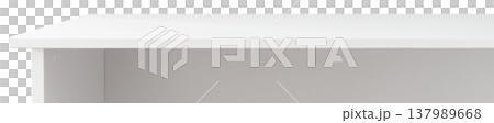 White table isolated on transparent background White table isolated on transparent background 137989668