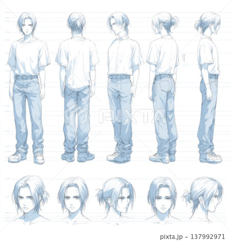 アニメのキャラクター 137992971