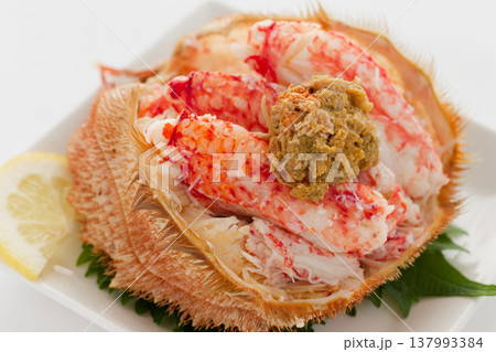 毛蟹甲羅盛り 137993384