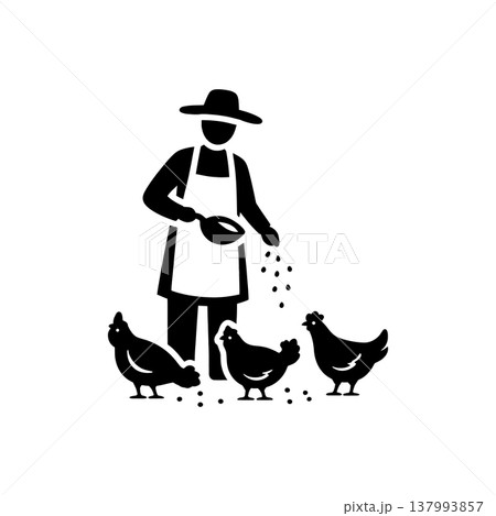 Nurturing The Farm Livestock Icon 137993857