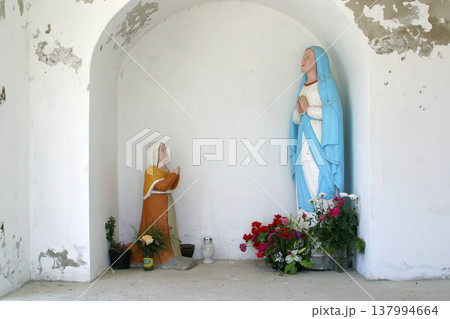 Our Lady of Lurdes, Parish Church of Saint Michael in Preloscica, Croatia Our Lady of Lurdes, Parish Church of Saint Michael in Preloscica, Croatia 137994664