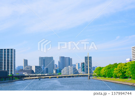 【東京都】5月・品川区の都市風景 【東京都】5月・品川区の都市風景 137994744