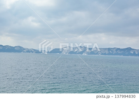 冬の田沢湖　秋田 137994830