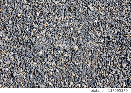砕石のテクスチャ。背景画像 137995379