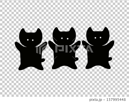 三匹の猫 三匹の猫 137995448