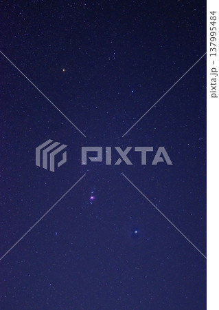 オリオン座の三ツ星 オリオン座の三ツ星 137995484