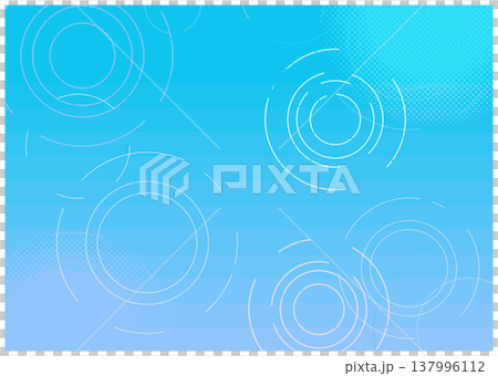 雨季和漣漪背景框架 137996112