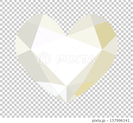 心形明亮式切割寶石的示意圖 137996141