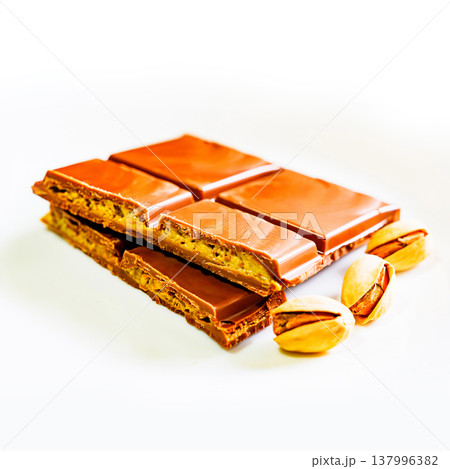 ドバイチョコ は 話題 の チョコレート 【 Dubai chocolate の イメージ 】 ドバイチョコ は 話題 の チョコレート 【 Dubai chocolate の イメージ 】 137996382