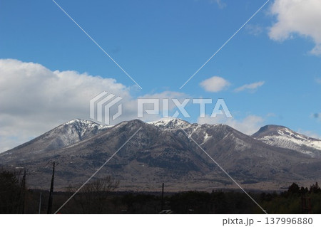 冬の那須連山 冬の那須連山 137996880