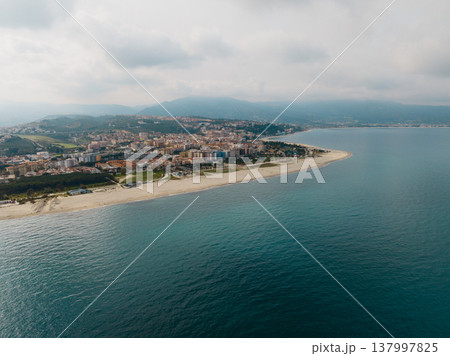Soverato, a seaside town in Calabria, is a popular summer tourist destination Soverato, a seaside town in Calabria, is a popular summer tourist destination 137997825