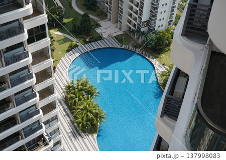 Luxury Living Above a Beautiful Swimming Pool Luxury Living Above a Beautiful Swimming Pool 137998083