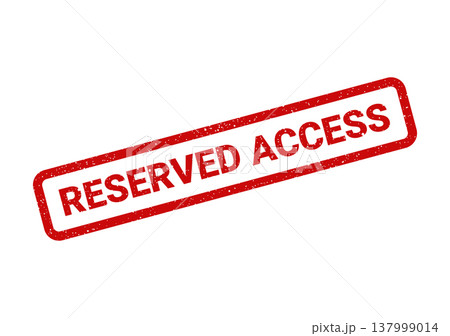 Official textured stamp graphic communicating that entry or usage is restricted and available only for authorized personnel Official textured stamp graphic communicating that entry or usage is restricted and available only for authorized personnel 137999014