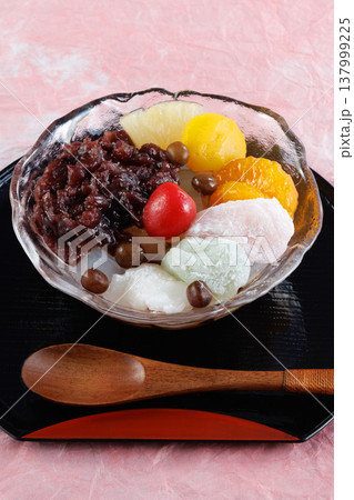 美味しそうなあんみつ 美味しそうなあんみつ 137999225