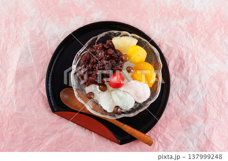 美味しそうなあんみつ 美味しそうなあんみつ 137999248