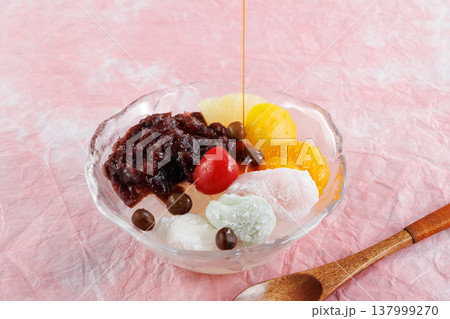 美味しそうなあんみつ 美味しそうなあんみつ 137999270