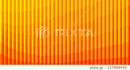 orange ribbed glass texture with glossy vertical waves orange ribbed glass texture with glossy vertical waves 137999448
