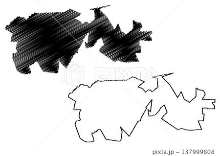 Canelas municipality (Estado Libre y Soberano de Durango, Mexico, United Mexican States) map vector illustration, scribble sketch Canelas map Canelas municipality (Estado Libre y Soberano de Durango, Mexico, United Mexican States) map vector illustration, scribble sketch Canelas map 137999808