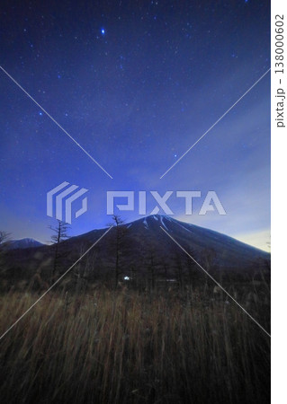 奥日光戦場ヶ原の星空／栃木県日光市 138000602