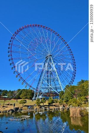 葛西臨海公園のダイヤと花の観覧車 東京 葛西臨海公園のダイヤと花の観覧車 東京 138000939