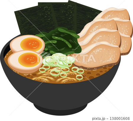 焼豚大盛家系ラーメン 138001608