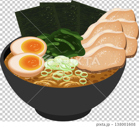 焼豚大盛家系ラーメン 138001608